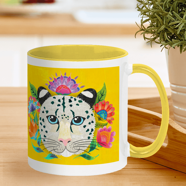 Snow Leopard Mug