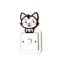 Cute Kitten Light Switch Surround Kids Bedroom Decor Nursery Wall Plate Cover