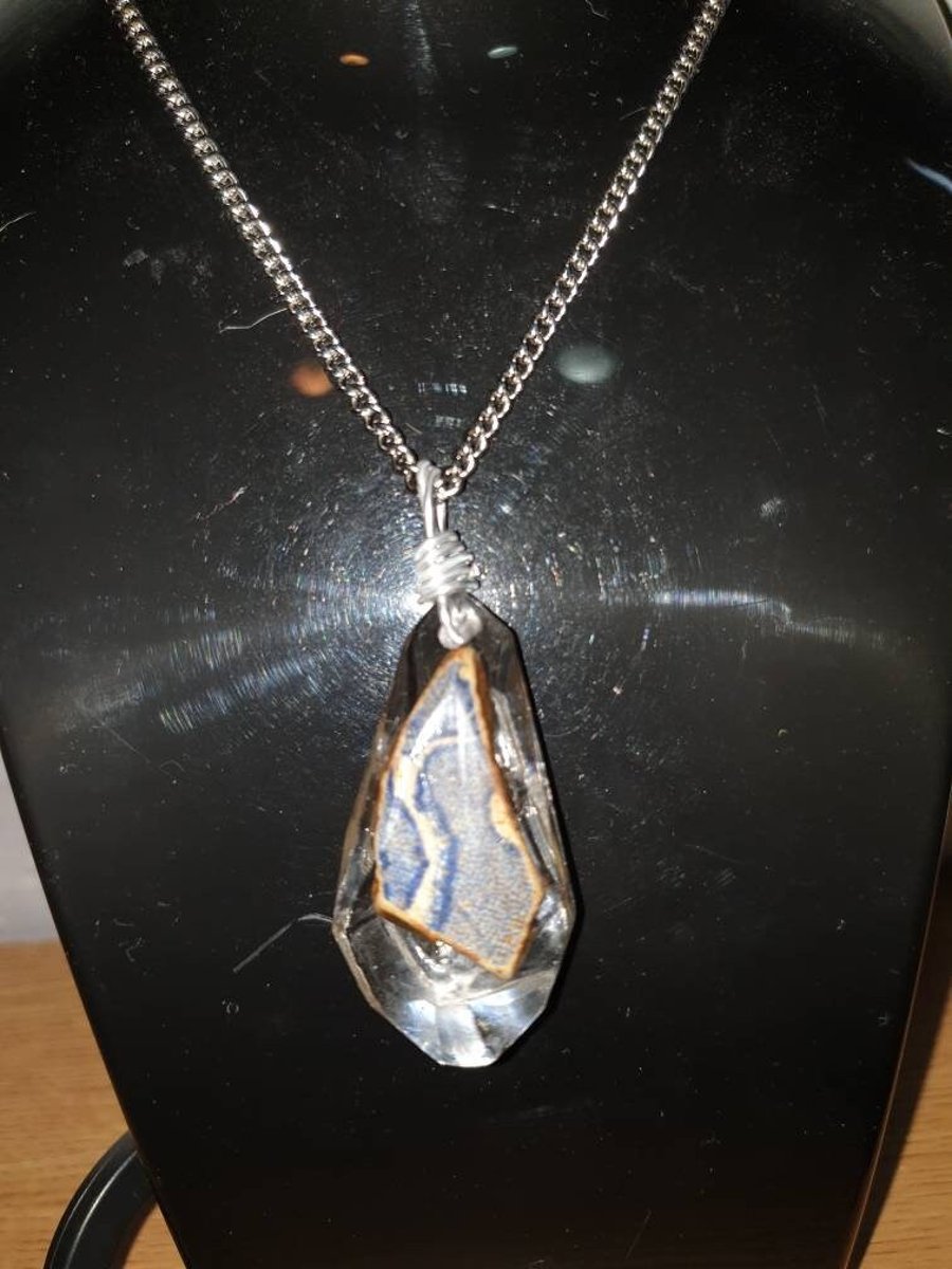 Teardrop Mudlarking Pendant