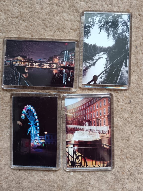 Bristol themed fridge magnet photography set 
