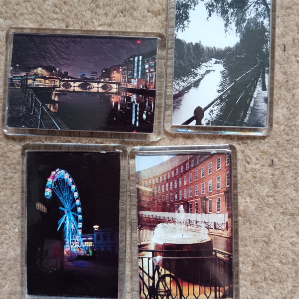 Bristol themed fridge magnet photography set 