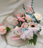 Pink Fizz Brides Bouquet and Buttonhole - Image 4