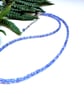 A Grade 40ct Genuine Tanzanite Sterling Silver Necklace  - Image 5
