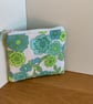Fabric Coin Purse, Money Pouch, Zipped Purse, Purse, Card Holder, Floral, Retro - Image 6