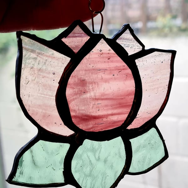 Lotus Flower Suncatcher