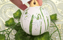 Christmas ceramic round Baubles 