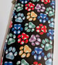 Handmade Spectacle Case Paw Print Vinyl - Folksy