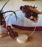 "Warm Star" Natural Autumn-Winter Table Decor & Centerpiece (20cm) - Image 2