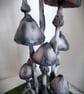 Fantasy Clay Toadstools Art Sculpture - Image 2