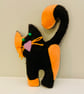 Felt cat home decor - Image 8