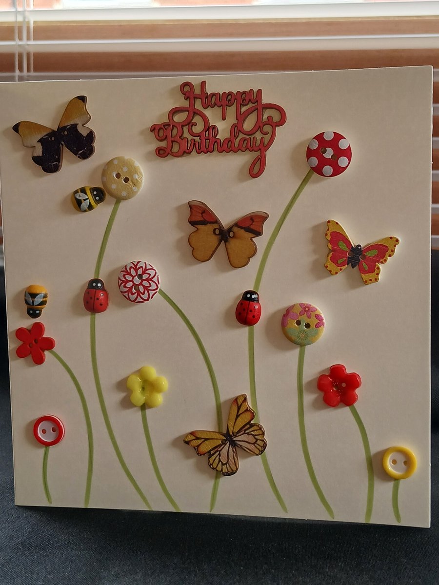 Handmade birthday card 