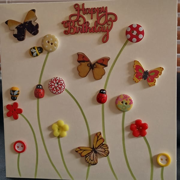 Handmade birthday card 