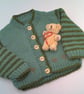 Aran Cardigan For Babies and Small Children, Children's Gift Ideas, Custom Make - Image 1