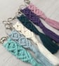 Fringed tassel Macrame Key chain or Handbag charm, luggage accessories, boho  - Image 2