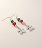 Gingerbread Man Earrings — Festive Christmas Charm Earrings - Image 4