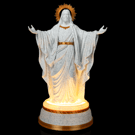 Christ of Light – 3D Printed Illuminated Jesus Statue