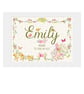 Personalised Cottage Garden Name Meaning Print - christening gift for new baby - Image 7