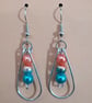 Handmade tear drop earring - Image 2