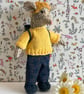 Handmade Little Cloth Mouse - Image 2