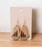 Forest Evening Gourd Earrings