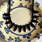Upcycled glass necklace 