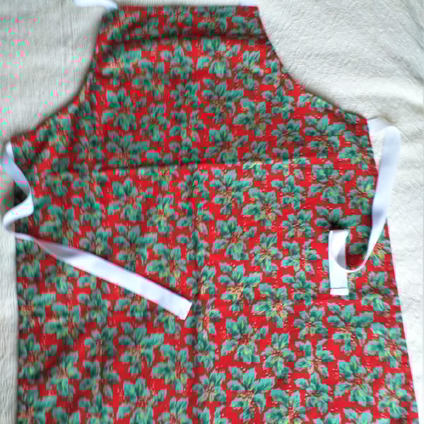  Apron, Large adult, Christmas, handmade