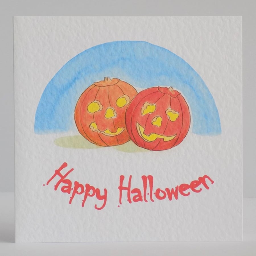 Halloween card 'Pumpkins'
