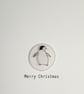 Christmas card - Penguin - Image 1