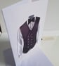 Birthday card. Handmade card. Card for him. New job card. Ref 080.  - Image 3