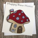 Stunning Handmade Quilled New Home Card