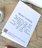 Gardening Alphabet Greetings Card - Image 4