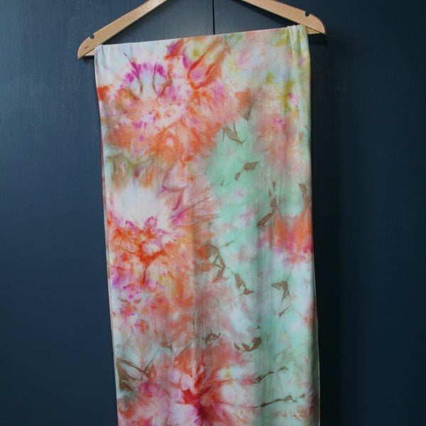 Beautiful ice dyed Bamboo scarf
