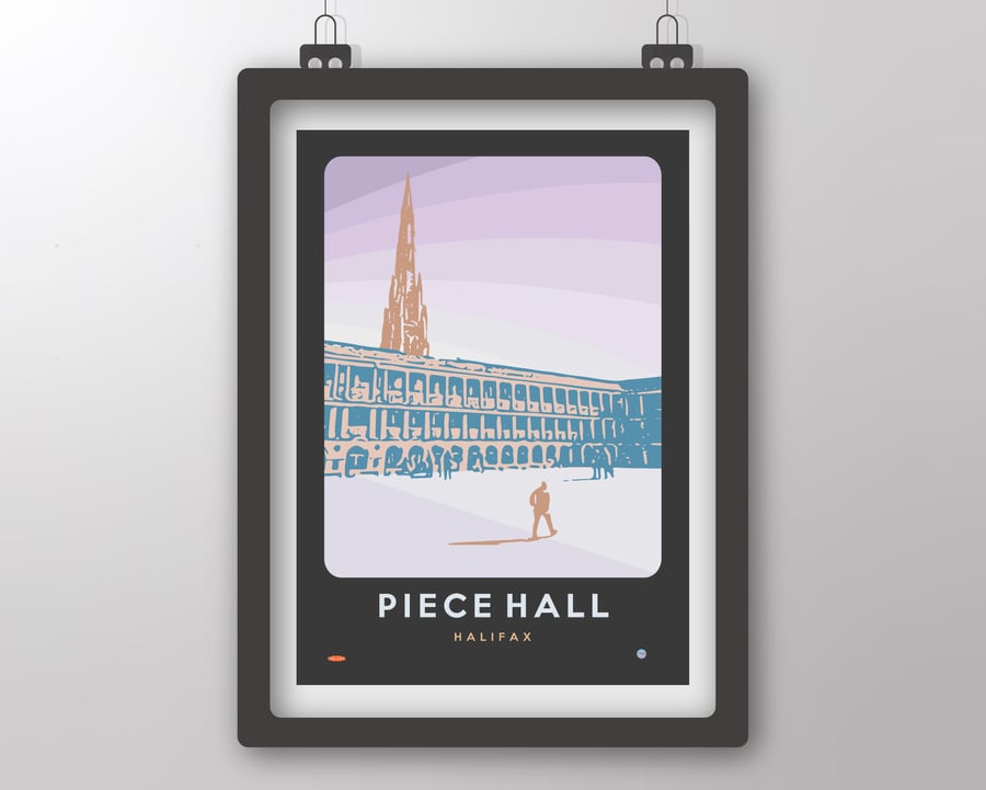 Piece Hall - Art Print by Tiv