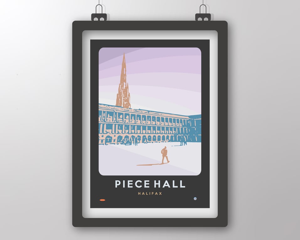 Piece Hall - Art Print by Tiv