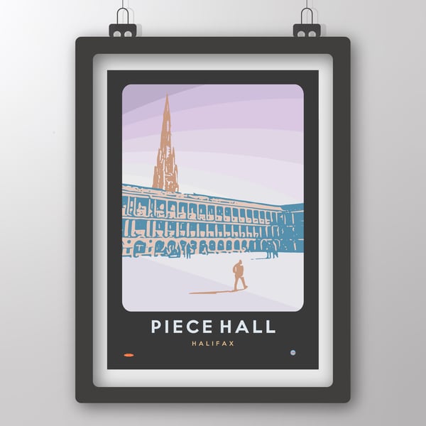 Piece Hall - Art Print by Tiv