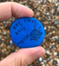 Eat, sleep, knit, repeat, Pocket Pebble Gift  - Image 2
