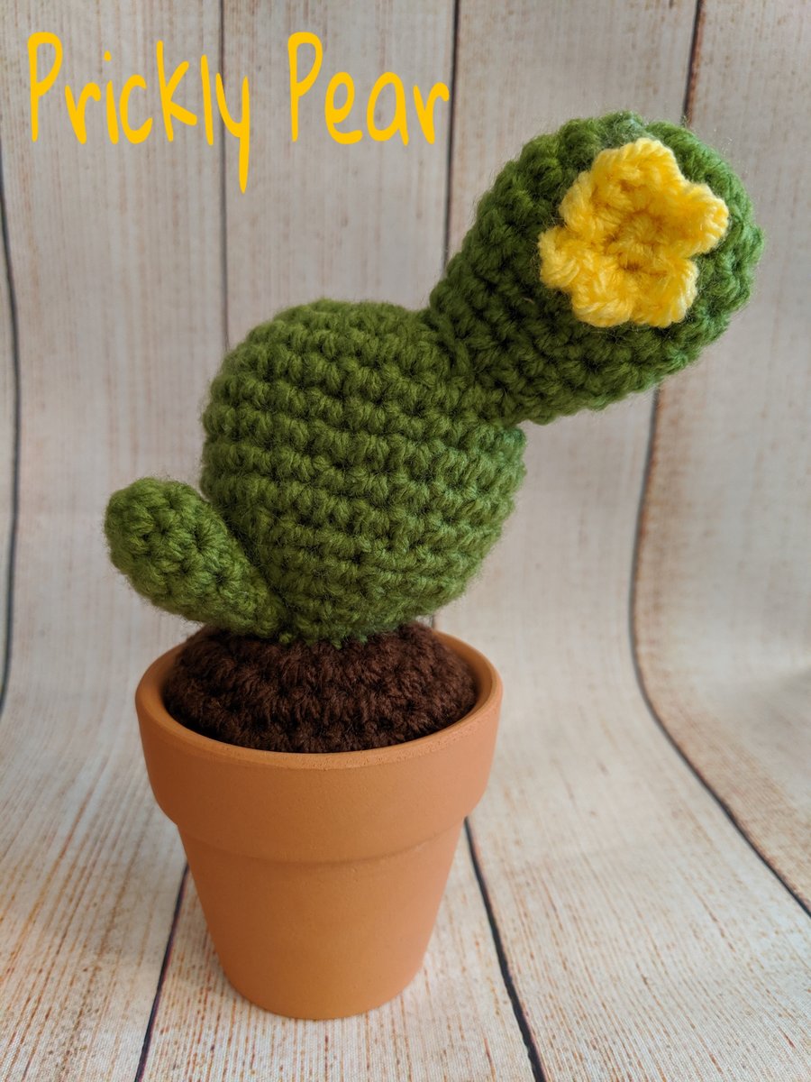 Crochet Prickly Pear Cactus 
