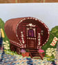 Vardo, "In a field somewhere" - greeting card