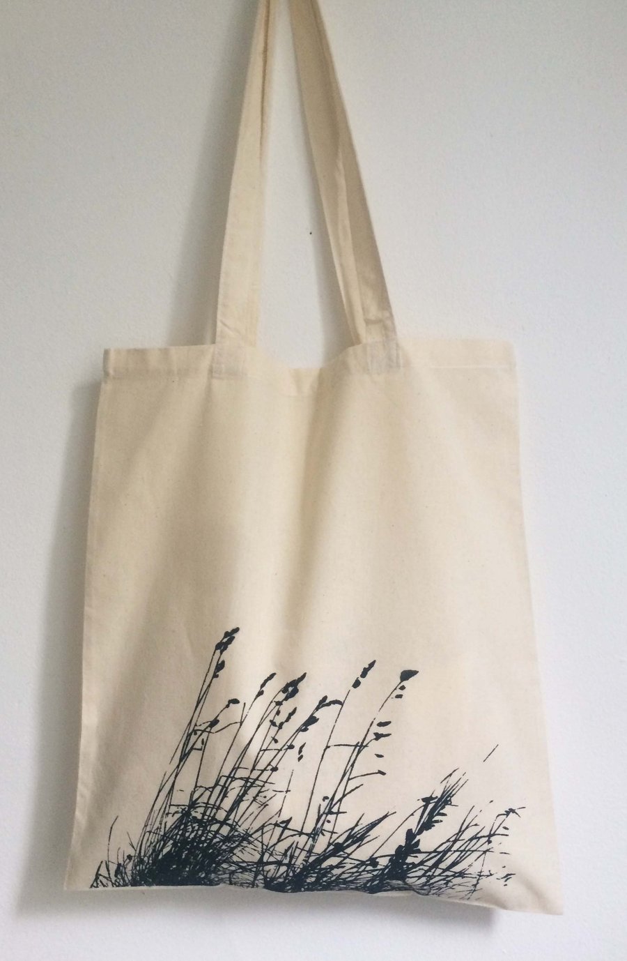 Hand printed tote hot sale bags