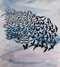 Summer Seconds Murmuration Sample Print - Image 1