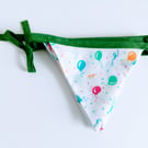 Bunting, Midi Party bunting, green Bunting, Party bunting, Party decoration