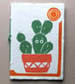 Handprinted Cactus Notebook - Image 5