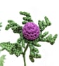 Thistles, Crocheted Decorative Flowers