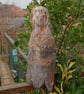 Needle felt owl, collectable animal sculpture ornament or decoration - Barn Owl - Image 3