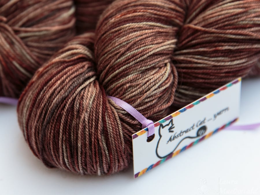 SALE: Woodlouse - Superwash merino yak nylon 4 ply yarn