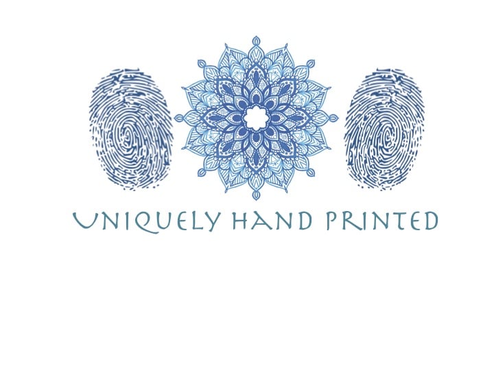 Uniquely Hand Printed