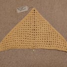 Crocheted kerchief bandana Helios Apollo theme