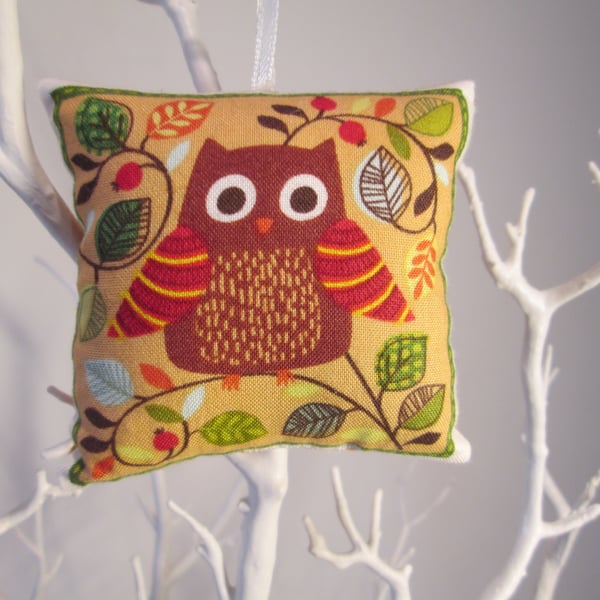 Brown owl Lavender Bag