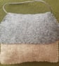 Handmade Felt Embroidered Lavender Cottage - Image 4