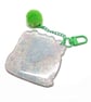 Rainbow Bag Charm, Handmade in Resin with PomPom - Image 6